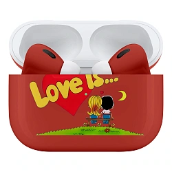 Беспроводные наушники Apple AirPods Pro 2 (Type-C) "Love Is" оранжевый матовый (MTJV3)