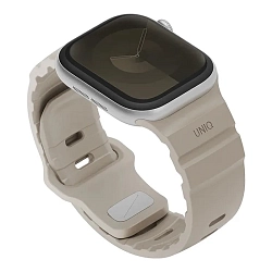 Спортивный ремешок UNIQ Alton для Apple Watch 38 / 40 / 41 / 42mm силикон песочный