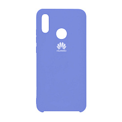 Клип-кейс (накладка) Silicone cover для Huawei P Smart 2019 / Honor 10 Lite силикон, васильковый