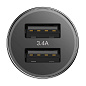 Автомобильное зарядное устройство + кабель Lightning Baseus Small Screw TZXLD-01 18 Вт, чёрный