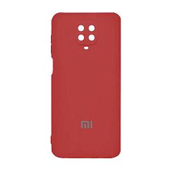 Клип-кейс (накладка) для Xiaomi Redmi Note 9s / Note 9 Pro силикон, красный