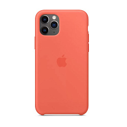 Клип-кейс (накладка) Apple Silicone Case для Apple iPhone 11 Pro силикон, Clementine