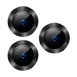 Защитное стекло на камеру Baseus Alloy Protection Ring для Apple iPhone 11 Pro / 11 Pro Max, серый