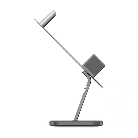 Беспроводное зарядное устройство WIWU Hubble Stand 3in1 M15 15 Вт серый - 4