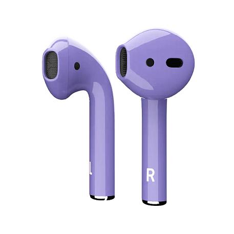 Беспроводные наушники Apple AirPods 2 с зарядным футляром лавандовый - 2