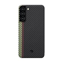 Клип-кейс (накладка) Pitaka Fusion Weaving MagEZ Case 2 для Samsung Galaxy S22 кевлар (арамид), "увертюра"