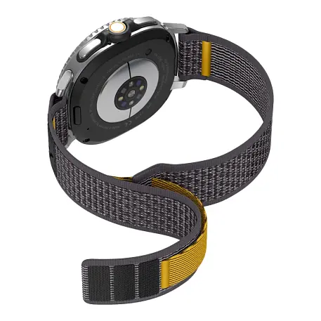 Ремешок Spigen Athlex Air для Samsung Galaxy Watch 8/8 Classic текстиль, нейлон чёрный - 2