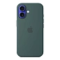 Клип-кейс (накладка) Apple Silicone Case MagSafe для Apple iPhone 16 силикон, Lake Green