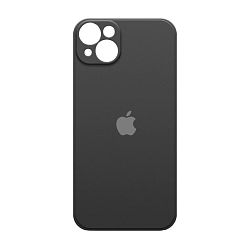 Клип-кейс (накладка) для Apple iPhone 14 Plus силикон, чёрный