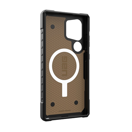 Клип-кейс (накладка) UAG Pathfinder Magsafe для Samsung Galaxy S24 Ultra поликарбонат, "тёмная земля" камуфляж - 4