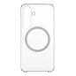 Клип-кейс (накладка) Samsung Clear Magnet Case для Samsung Galaxy S25 полиуретан, поликарбонат, алюминий, прозрачный