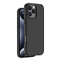 Клип-кейс (накладка) Deppa Liquid Silicone Magsafe для Apple iPhone 16 Pro силикон, чёрный