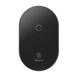 Адаптер беспроводной зарядки Baseus Microfiber Wireless Charging Receiver Lightning, чёрный