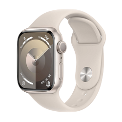 Умные часы Apple Watch Series 9 45mm GPS Starlight Aluminium Case Starlight Sport Band