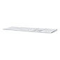 Клавиатура беспроводная Apple Magic Keyboard with Touch ID and Numeric Keypad USB-C белый - 4