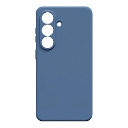 Клип-кейс (накладка) Silicone cover закрытый для Samsung Galaxy S26 Plus силикон, голубой