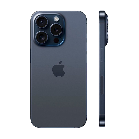 Смартфон Apple iPhone 15 Pro 256 ГБ "синий титан" (eSim) - 2