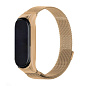 Браслет Миланский сетчатый для Mi Band 5 / 6 сталь