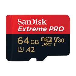 Карта памяти SanDisk Extreme Pro, 64 ГБ