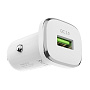 Автомобильное зарядное устройство Borofone BZ12A 18 Вт, белый - 1