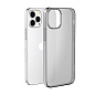 Клип-кейс (накладка) Hoco Light Series для Apple iPhone 12 Pro Max силикон, затемнённый