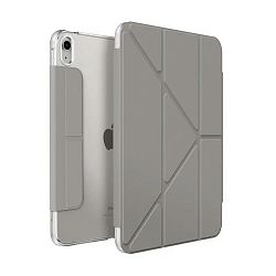 Чехол-книжка UNIQ Camden для Apple iPad 10.9 (2022) полиуретан, искусственная кожа, серый