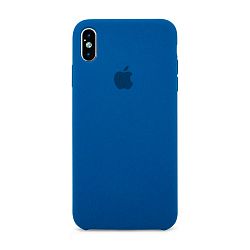 Клип-кейс (накладка) Apple Silicone Case для Apple iPhone X силикон, Blue Horizon