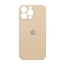 Клип-кейс (накладка) для Apple iPhone 14 Pro Max силикон, бежевый