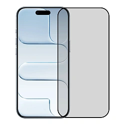 Защитное стекло Otao Privacy 360° 2.5D для Apple iPhone Air, черная рамка