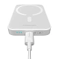Внешний аккумулятор с беспроводной зарядкой Baseus Magnetic Wireless Charging 20000 мАч 20 Вт белый - 4
