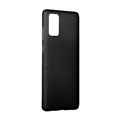 Клип-кейс (накладка) K-DOO Air Carbon для Samsung Galaxy S20 карбон, чёрный