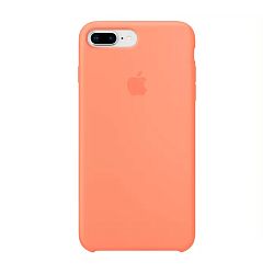 Клип-кейс (накладка) Apple Silicone Case для Apple iPhone 7 Plus / 8 Plus силикон, Peach