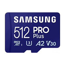 Карта памяти Samsung Pro Plus, 512 ГБ