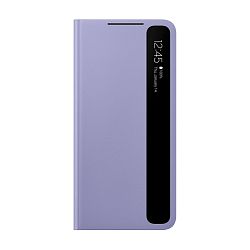 Чехол-книжка Samsung Smart Clear View Cover для Samsung Galaxy S21 Plus полиуретан, поликарбонат, фиолетовый