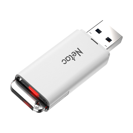 USB-флешка Netac U185 64 ГБ белый - 5
