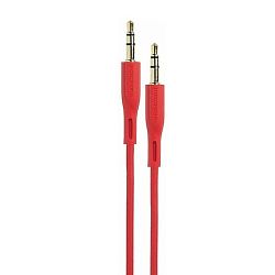 Аудиокабель Borofone BL1 3.5 mm jack - 3.5 mm jack 1 м, красный