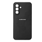 Клип-кейс (накладка) Silicone cover закрытый для Samsung Galaxy A57 силикон, чёрный