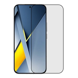 Защитное стекло Otao Clear 2.5D для Xiaomi Poco F8 Ultra 5G, черная рамка