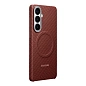 Клип-кейс (накладка) Samsung Carbon Magnet Case для Samsung Galaxy S26 Plus арамидное волкно, алюминий, поликарбонат, красный - 2