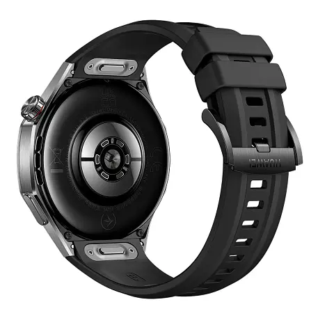 Умные часы Huawei Watch GT 5 Pro 46mm чёрный (чёрный ремешок) - 4
