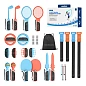 Набор аксессуаров Dux Ducis для Nintendo Switch 2 Gaming Accessories Bundle 25in1 синий, красный