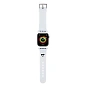 Ремешок CG Mobile Karl Lagerfeld 3D Rubber NFT Choupette Head для Apple Watch 38 / 40 / 41 / 42mm силикон белый - 2