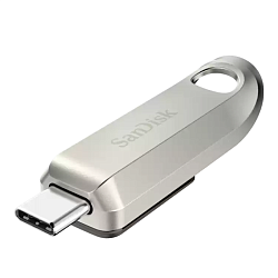USB-флешка SanDisk Ultra Luxe 256 ГБ (USB Type-C) серебристый