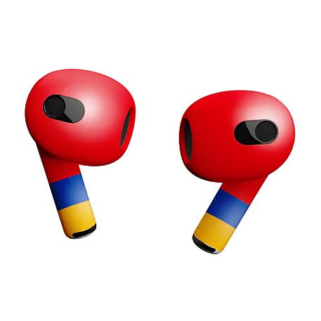 Беспроводные наушники Apple AirPods 3 with MagSafe "Флаг Армении" - 2