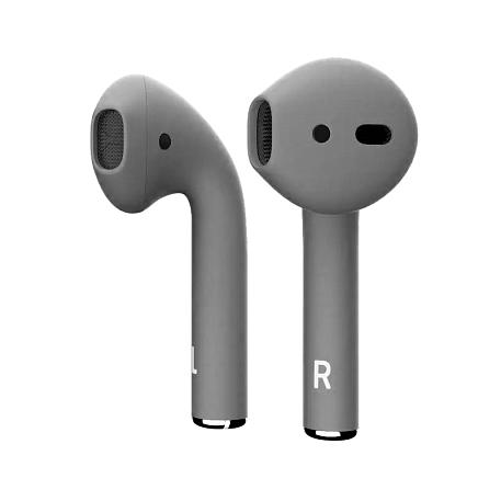 Беспроводные наушники Apple AirPods 2 с зарядным футляром серый матовый - 2
