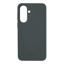 Клип-кейс (накладка) Samsung Silicone Case для Samsung Galaxy A37 силикон, поликарбонат, чёрный