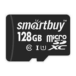 Карта памяти SmartBuy SB128GBSDCL10-01, 128 ГБ