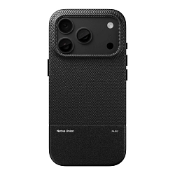 Клип-кейс (накладка) Native Union (Re) Classic Case для Apple iPhone 18 Pro / 17 Pro полиуретан, поликарбонат, чёрный