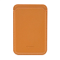 Кардхолдер K-DOO Mag Leather Wallet для Apple iPhone (Уценка) светло-коричневый (хорошее состояние, мелкий порез на шве)