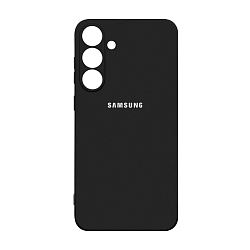 Клип-кейс (накладка) для Samsung Galaxy S23 FE силикон, чёрный